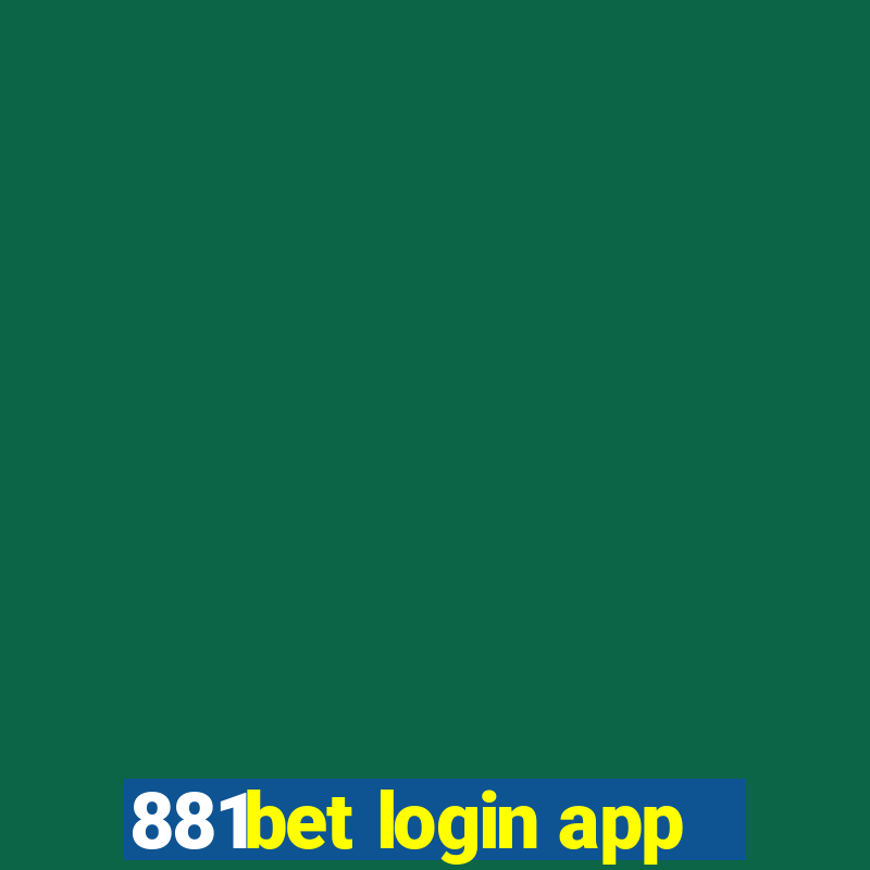 881bet login app