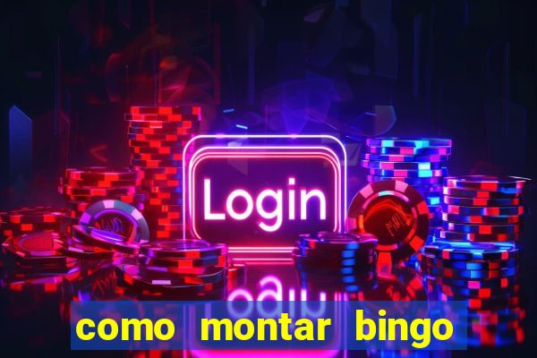 como montar bingo brinquedos toia