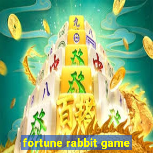 fortune rabbit game