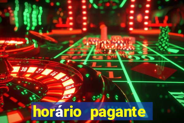 horário pagante fortune tiger madrugada