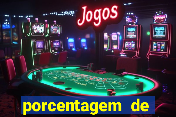 porcentagem de jogos pagantes slots