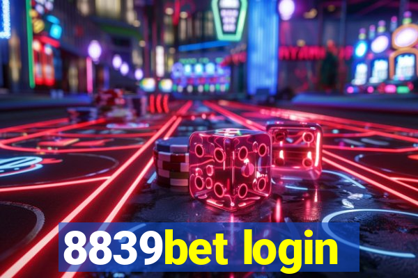 8839bet login