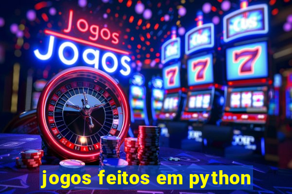 jogos feitos em python