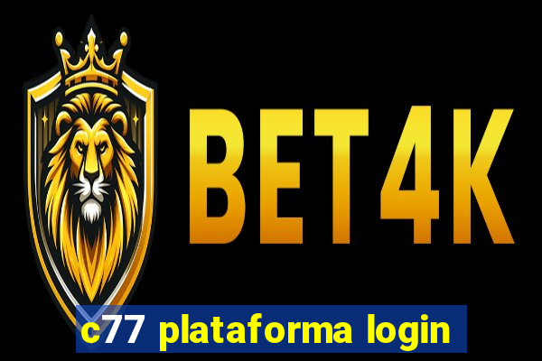 c77 plataforma login