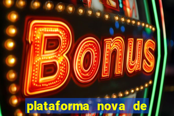 plataforma nova de 3 reais