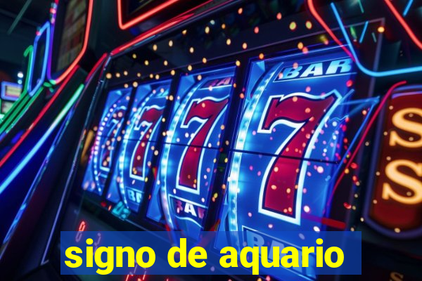 signo de aquario