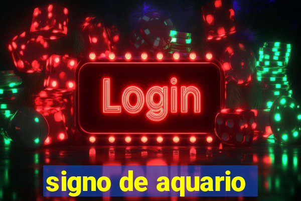 signo de aquario