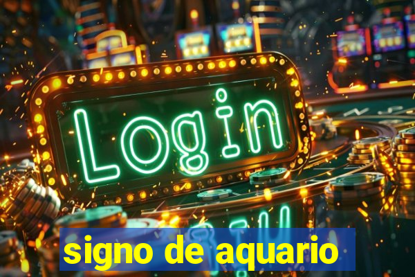 signo de aquario