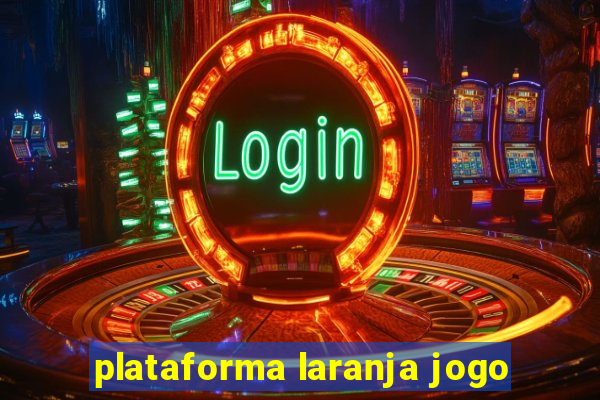 plataforma laranja jogo