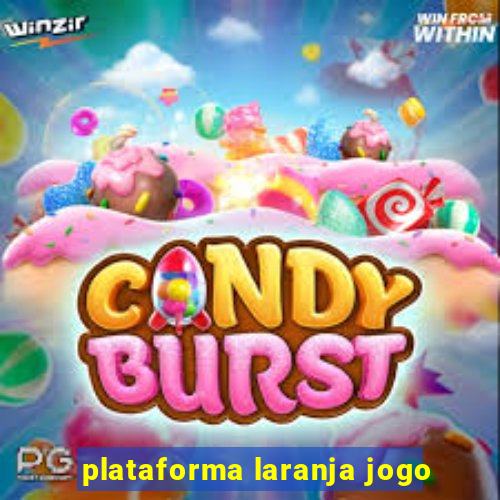 plataforma laranja jogo