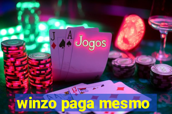 winzo paga mesmo