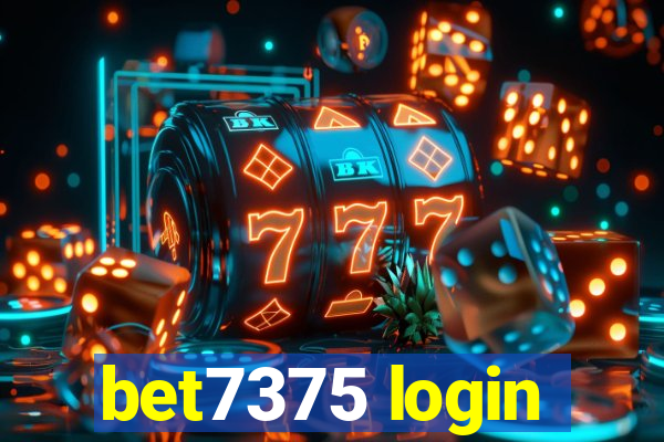 bet7375 login