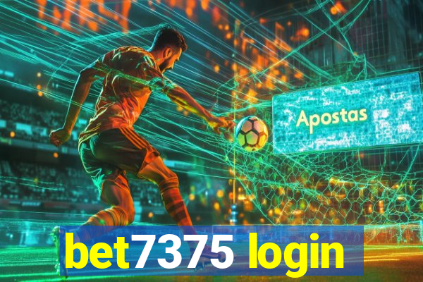 bet7375 login