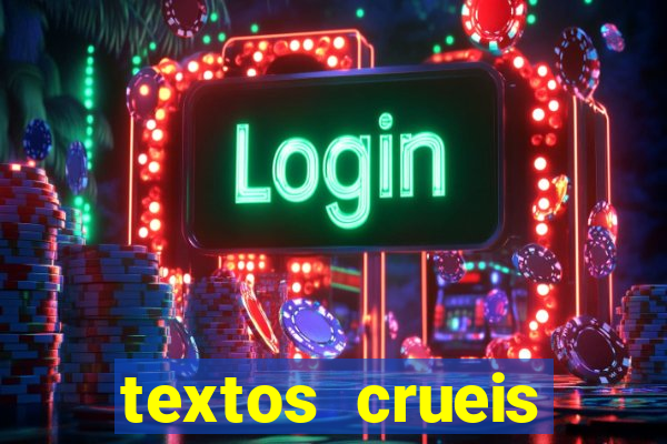 textos crueis demais pdf