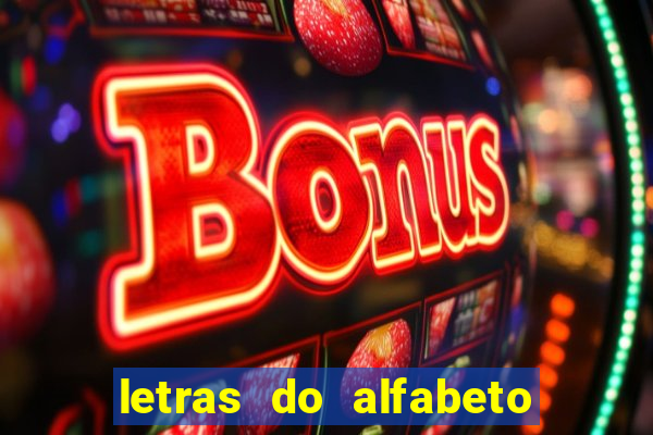 letras do alfabeto personalizadas para imprimir