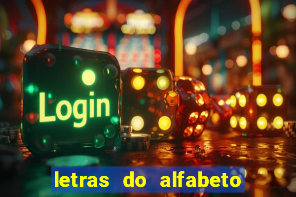 letras do alfabeto personalizadas para imprimir