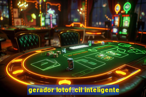 gerador lotof谩cil inteligente