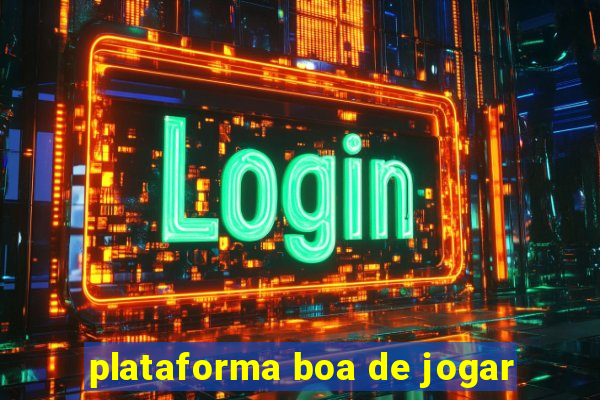 plataforma boa de jogar