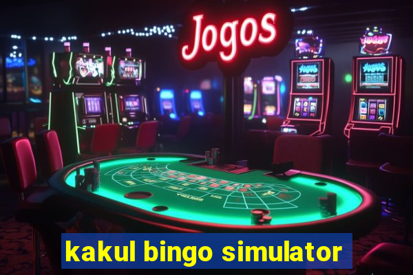 kakul bingo simulator