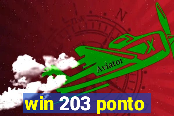 win 203 ponto