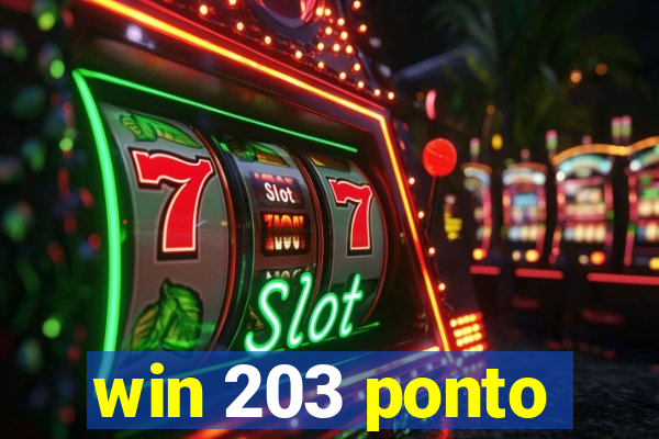 win 203 ponto