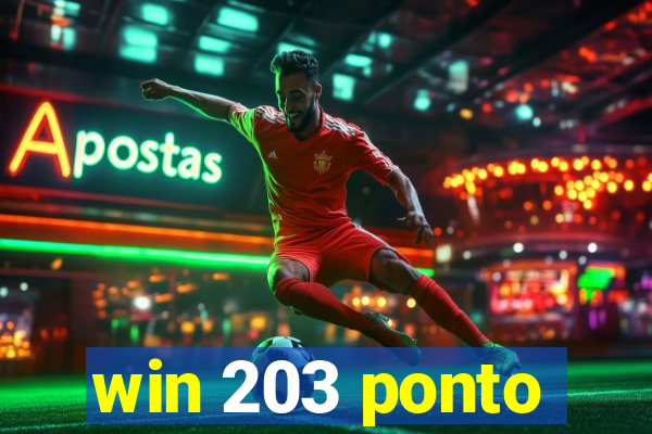 win 203 ponto