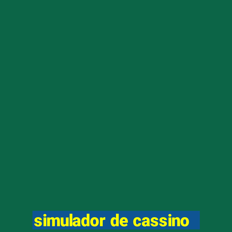 simulador de cassino