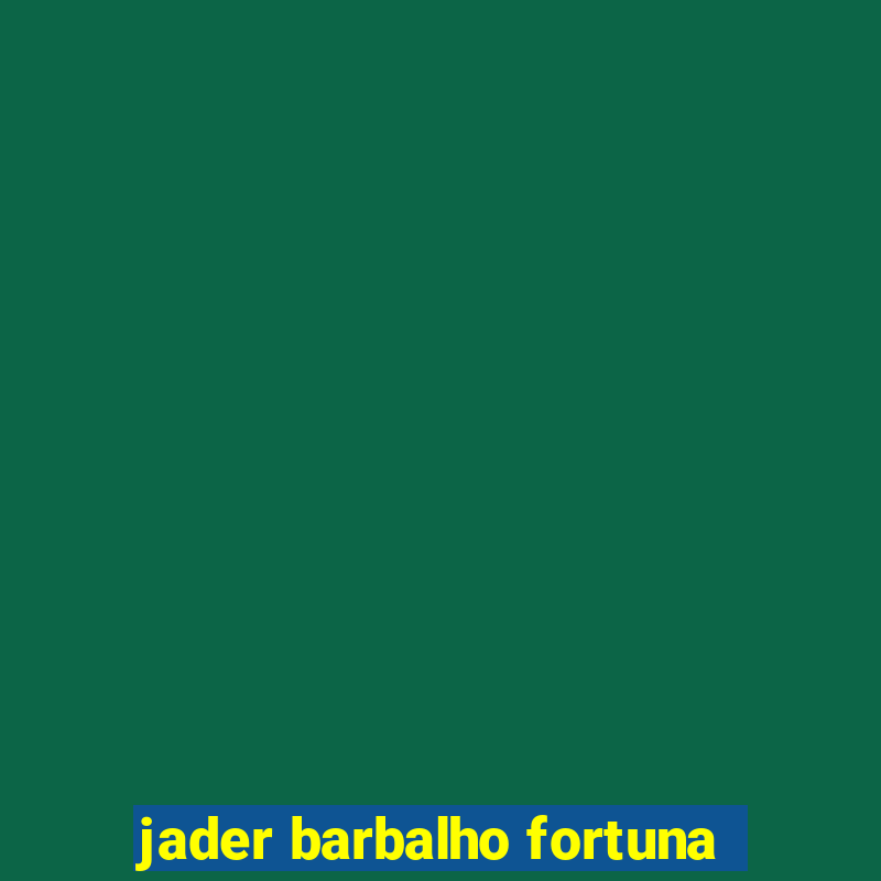 jader barbalho fortuna