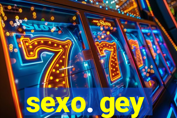 sexo. gey