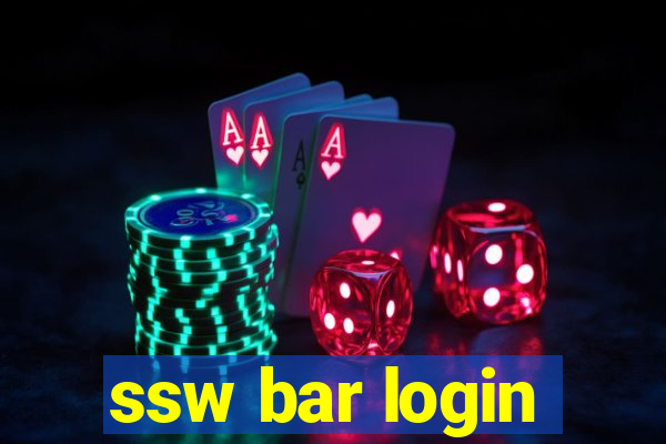 ssw bar login