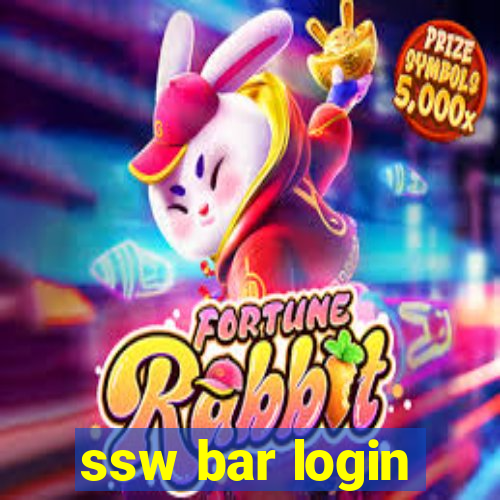 ssw bar login