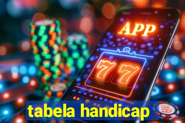 tabela handicap