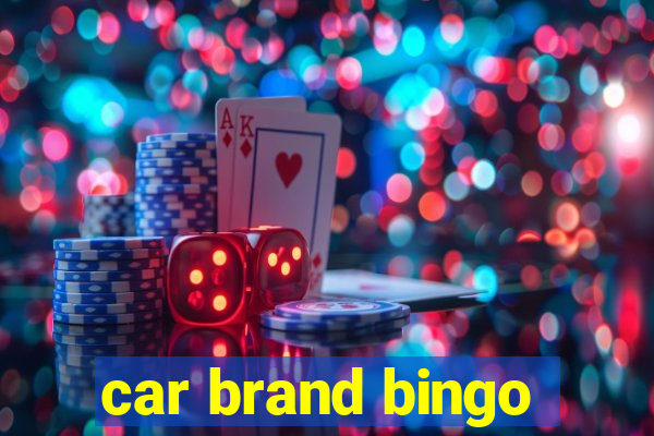 car brand bingo