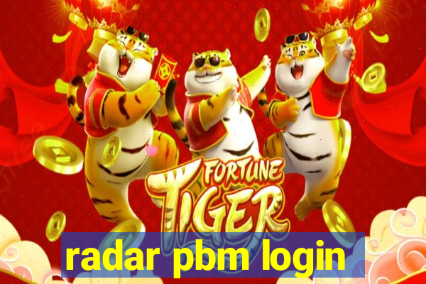 radar pbm login