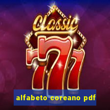 alfabeto coreano pdf