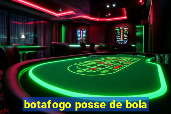 botafogo posse de bola