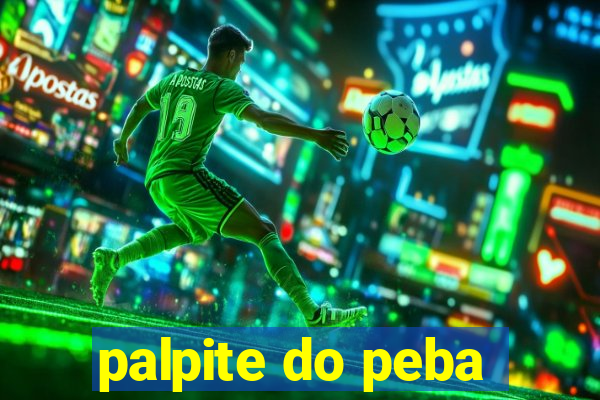 palpite do peba