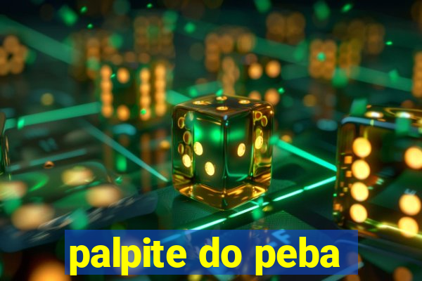 palpite do peba