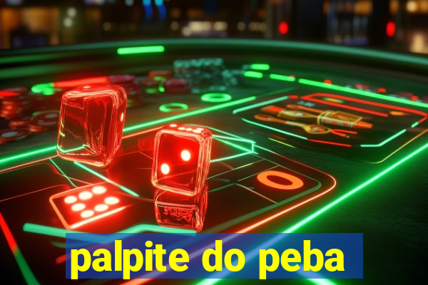 palpite do peba