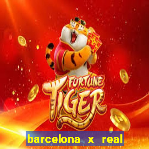 barcelona x real madrid ao vivo futemax