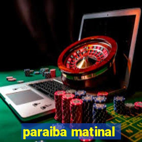 paraiba matinal