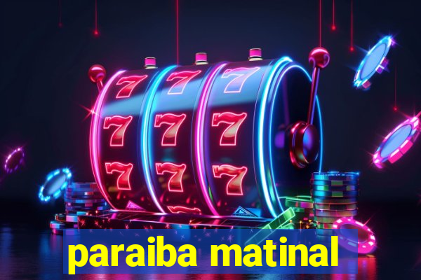 paraiba matinal