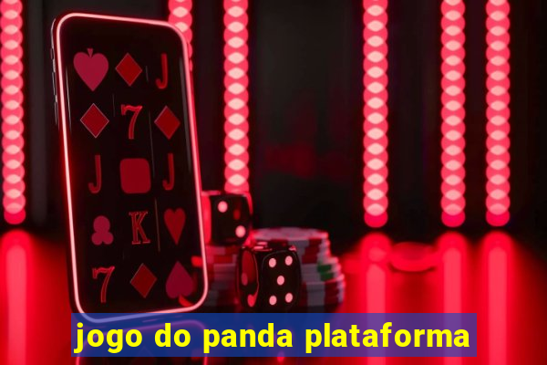 jogo do panda plataforma