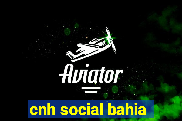 cnh social bahia