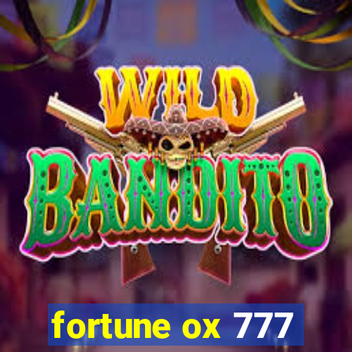 fortune ox 777