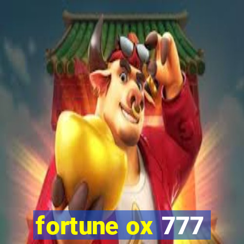 fortune ox 777