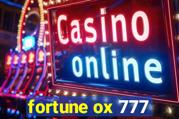 fortune ox 777