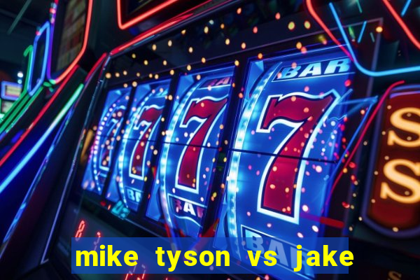 mike tyson vs jake paul assistir online