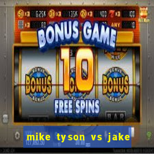 mike tyson vs jake paul assistir online