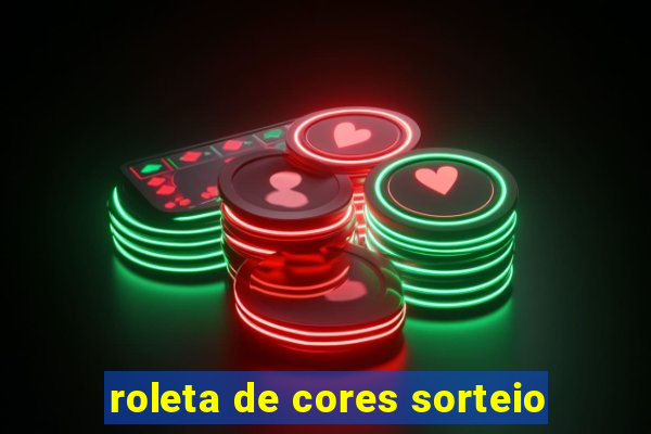 roleta de cores sorteio